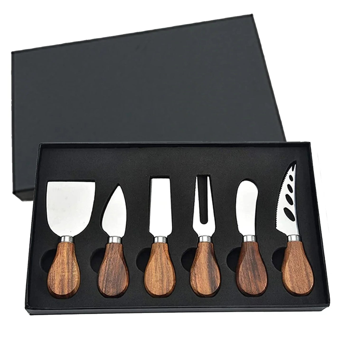 Sandsberg | 6 Stück Edelstahl Käsemesser für Charcuterie-Boards und Besteck