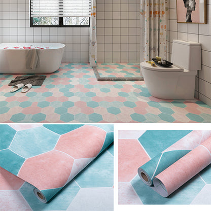 Sandsberg | Modernes PVC-Boden Selbstklebbare Geometrisch Bedruckte Matt Vinyl Boden Planken