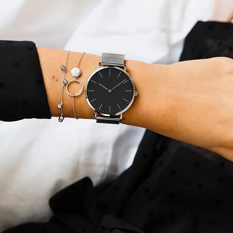 Sandsberg | Luxus Roségold Damen Armbanduhr - Elegante Uhr