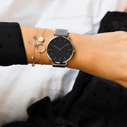 Sandsberg | Luxus Roségold Damen Armbanduhr - Elegante Uhr