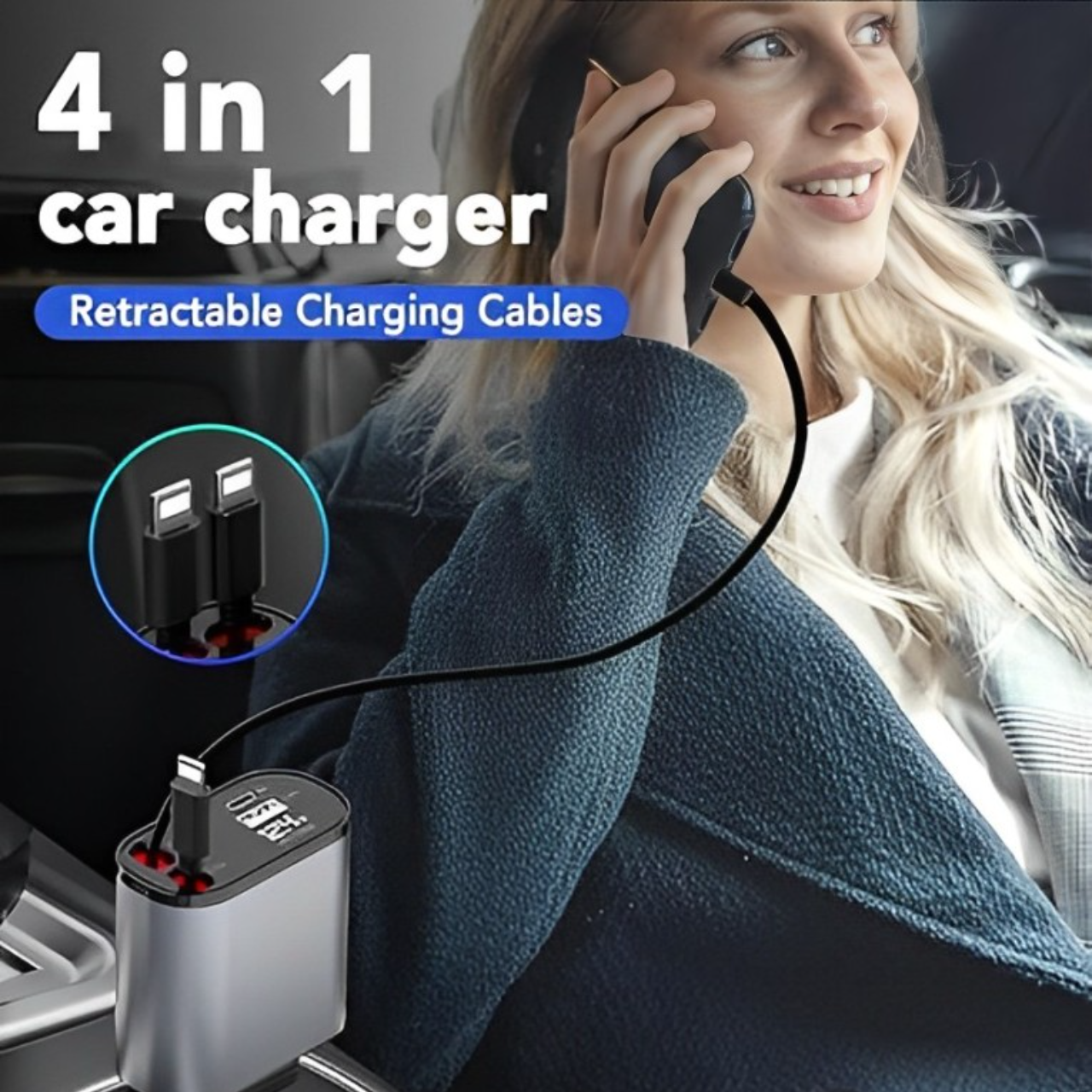 TECHZ™ - Wiederaufladbares Auto-Ladegerät