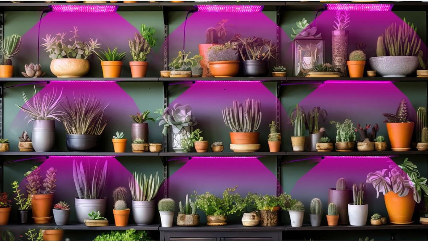 Sandsberg | LED Quantum Pflanzenlicht Panel für Wachstum und Farbförderung – Mit einstellbarem Lichtmodus