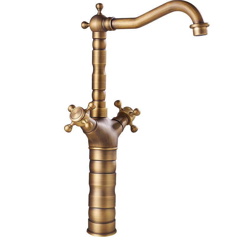 Sandsberg | Deck Mounted Copper Roman Tub Faucet Double Handles Roman Tub Faucet Set