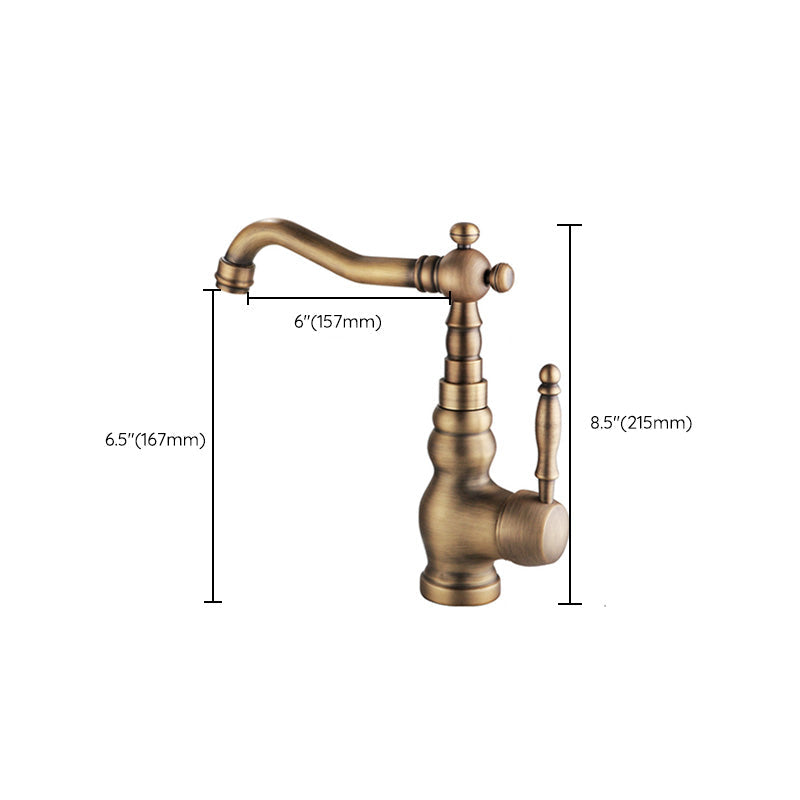 Sandsberg | Deck Mounted Copper Roman Tub Faucet Double Handles Roman Tub Faucet Set