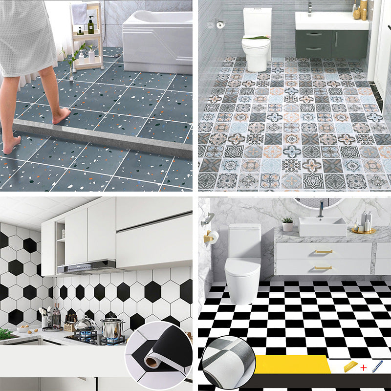 Sandsberg | Multi-Tonal Style PVC Bodenbelag Peel and Stick PVC Bodenbelag mit wasserdicht