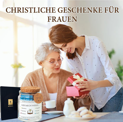 Sandsberg | Handgemachtes 90 Tage Bible Verse Glas