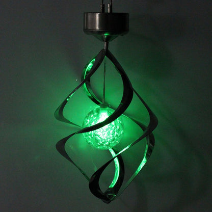 Sandsberg | LED Solar Windspiel mit Farbwechsel – Dekorative Gartenbeleuchtung für Außenbereich