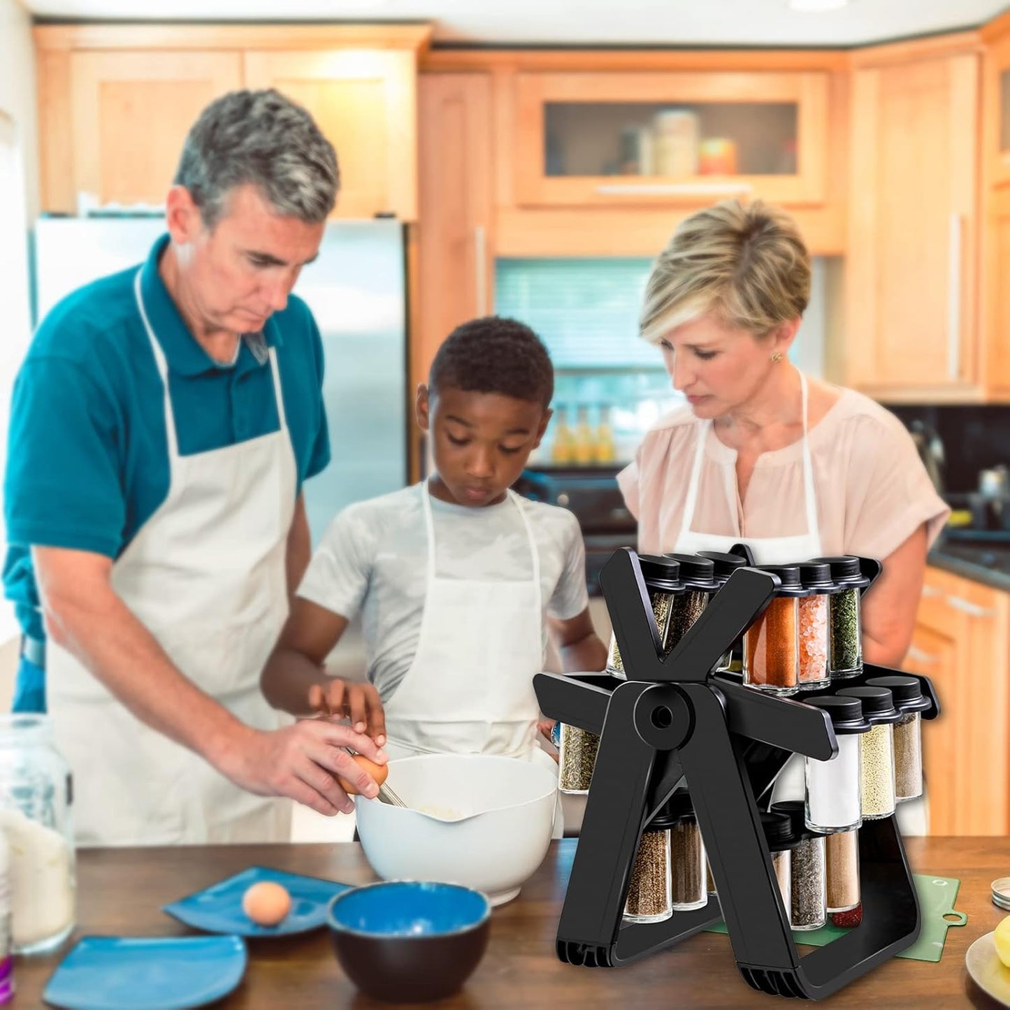 Sandsberg | Drehbares Rad Gewürzregal