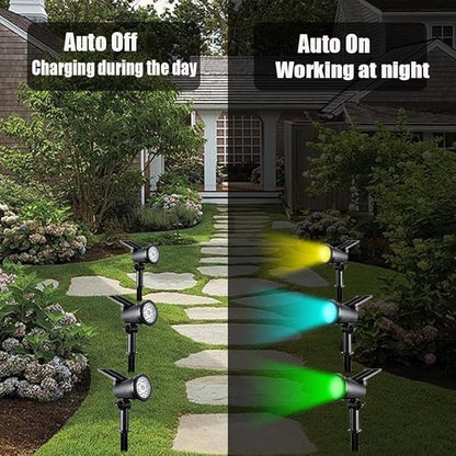 Sandsberg | LED Solar Spotlight Lichter für den Garten
