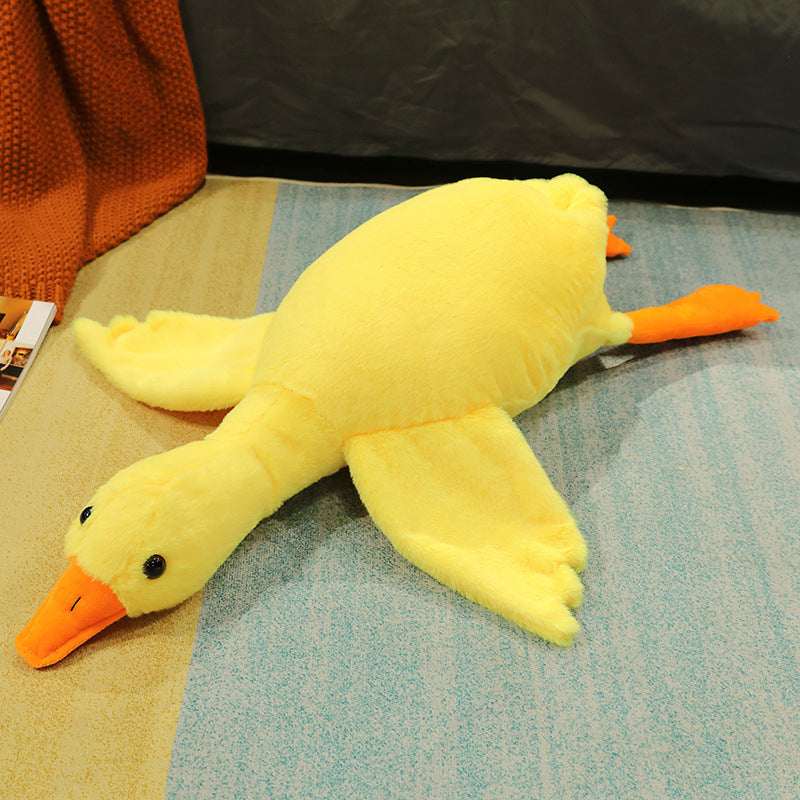 PlushVibe Gans Kissen