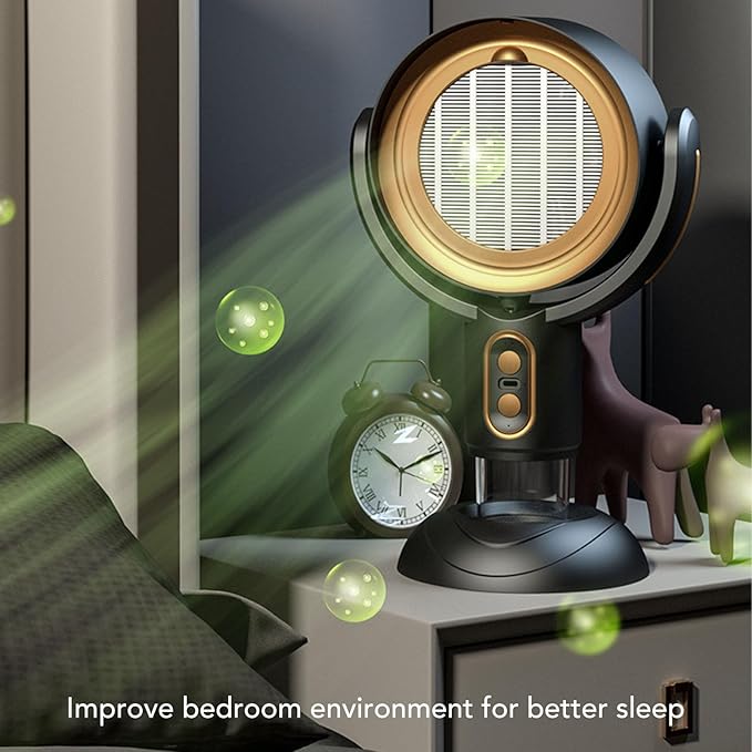 Sandsberg | SmokeClear Luftreiniger – Kompakter Rauch- und Geruchs Eliminator für saubere Innenluft