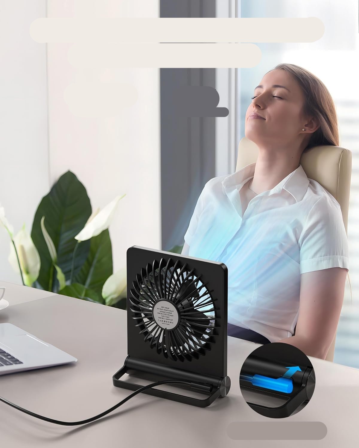 Sandsberg | Starker Wind Ultralight Kleiner Tischventilator