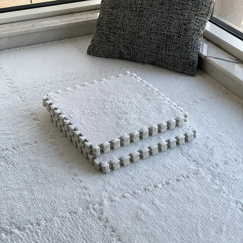 Sandsberg | Moderne Teppichfliesen Level Loop Stecksystem Quadrat Schlafzimmer Teppichfliesen