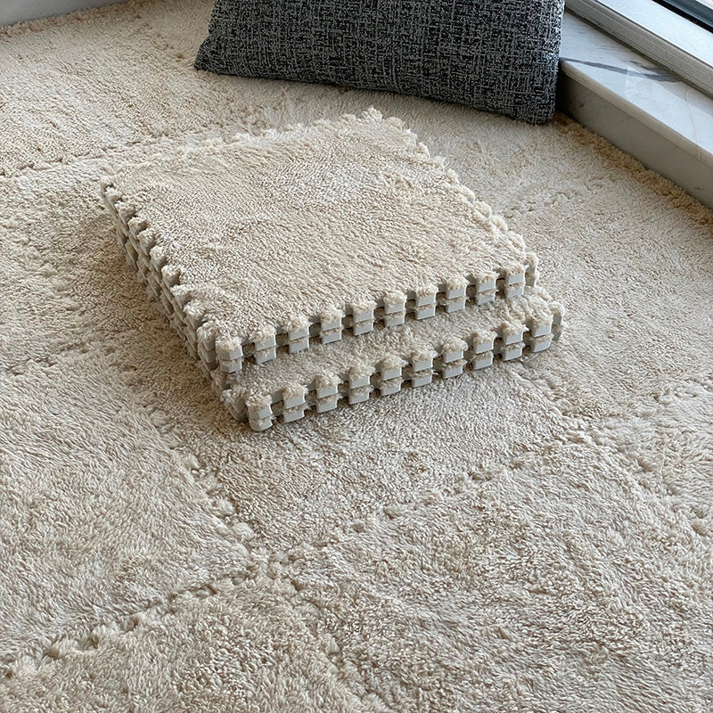 Sandsberg | Moderne Teppichfliesen Level Loop Stecksystem Quadrat Schlafzimmer Teppichfliesen