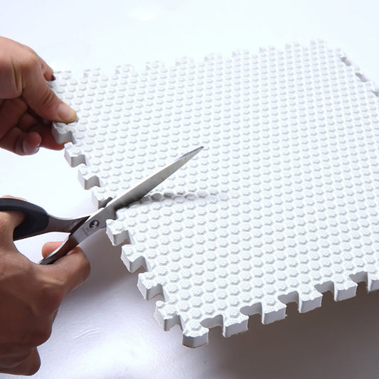 Sandsberg | Moderne Teppichfliesen Interlocking Farbblock Shag Teppichfliesen