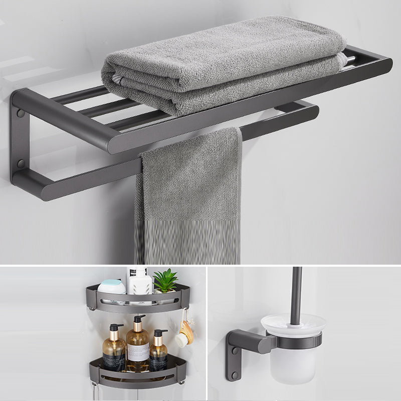 Sandsberg | Modern Graues Badezimmeraccessoire Als Einzelstück Oder Als Set aus Metall