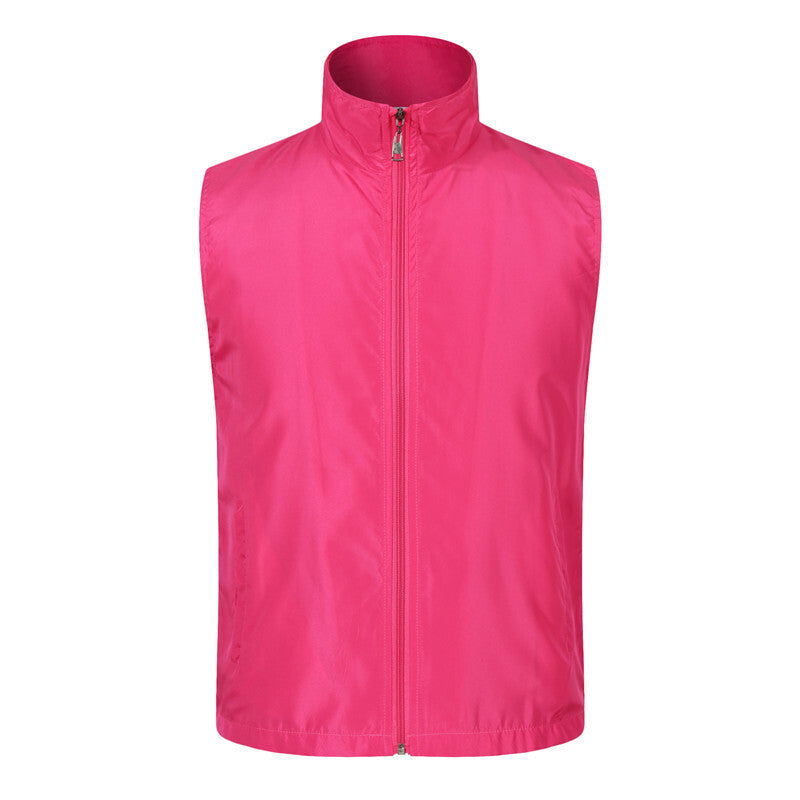 VAN | Ärmellose Fahrradjacke | Leichte Weste | Windjacke | Windweste