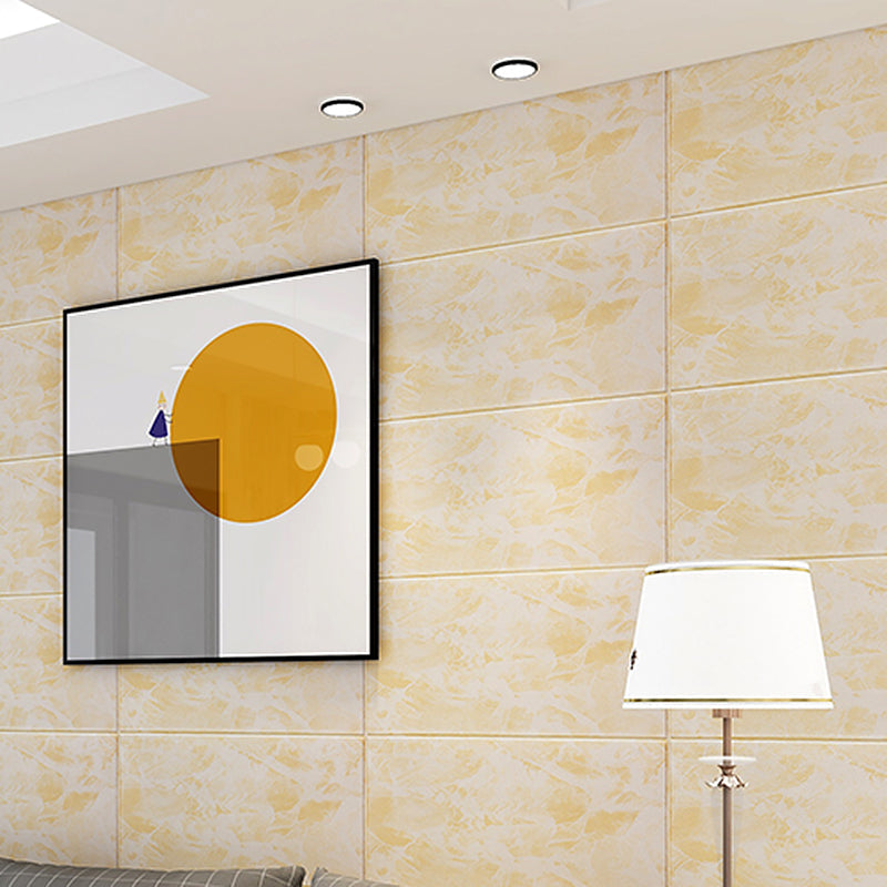 Sandsberg | Modern Pearl Wandschalen PVC Schaum Wandzugangspanel Abziehen und Kleben Wandfliesen