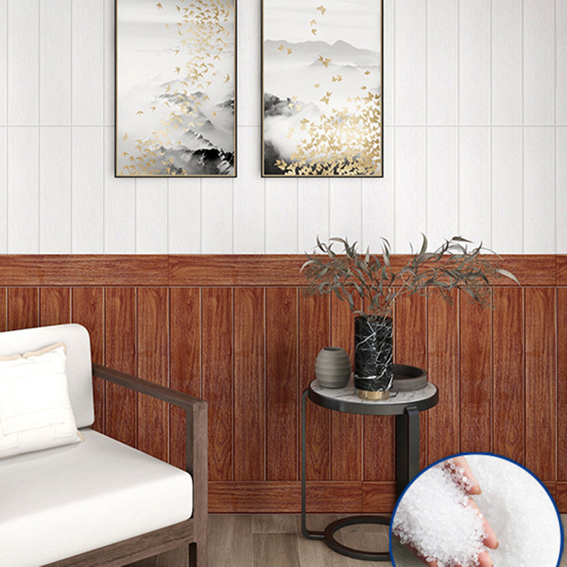 Sandsberg | Modern Imitation Wood Grain Wandzugangstafel Peel-and-Stick-Schaumgrundpaneel
