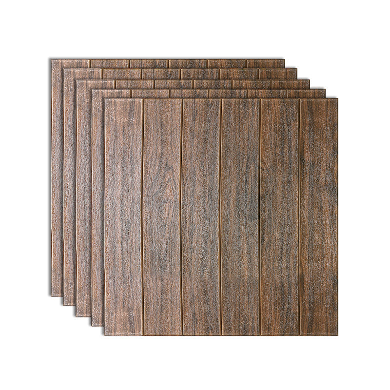 Sandsberg | Modern Imitation Wood Grain Wandzugangstafel Peel-and-Stick-Schaumgrundpaneel