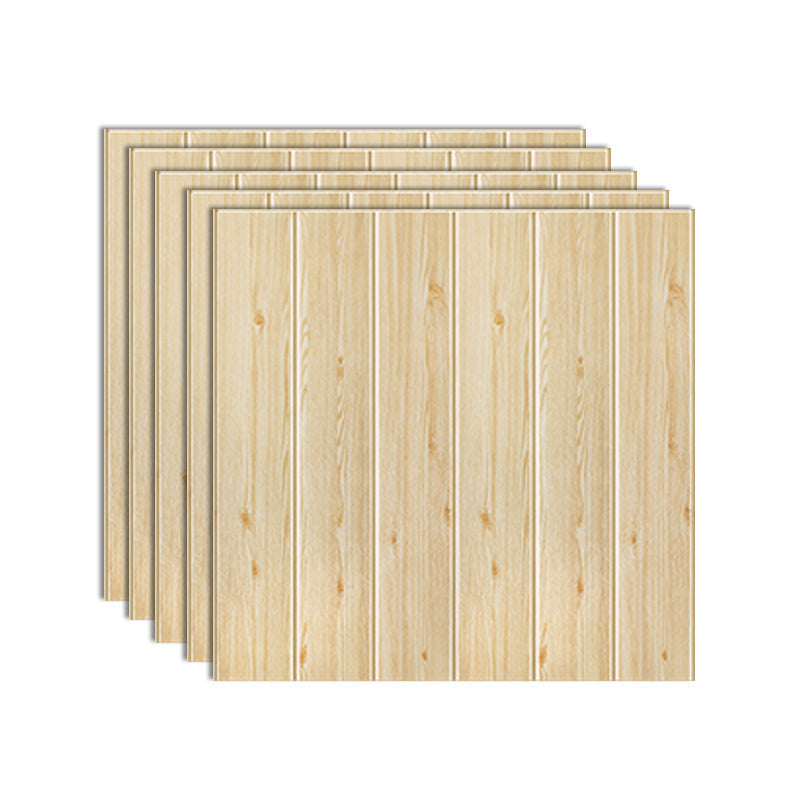 Sandsberg | Modern Imitation Wood Grain Wandzugangstafel Peel-and-Stick-Schaumgrundpaneel