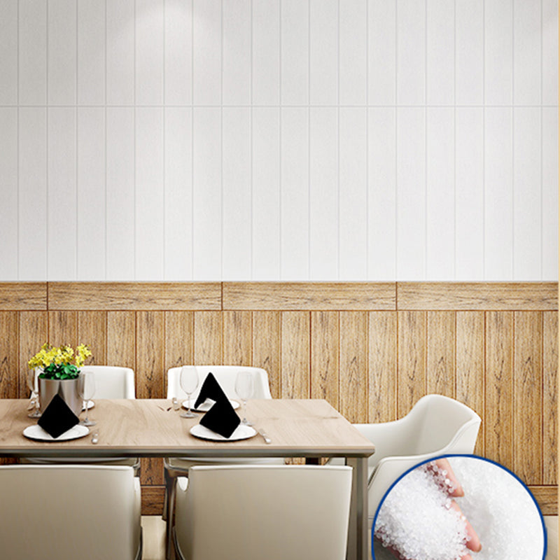 Sandsberg | Modern Imitation Wood Grain Wandzugangstafel Peel-and-Stick-Schaumgrundpaneel