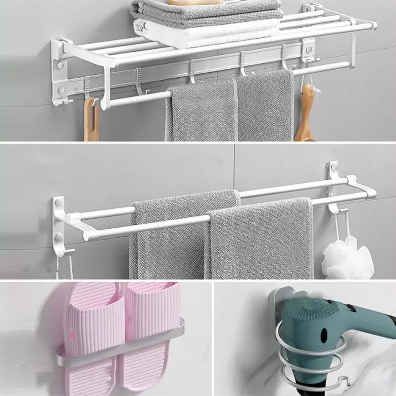 Sandsberg | Modernes Badezimmerzubehör Hardware-Set Weißes Metall Badezimmerzubehör Kit