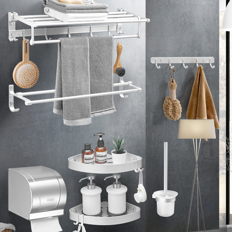 Sandsberg | Modernes Badezimmerzubehör Hardware-Set Weißes Metall Badezimmerzubehör Kit