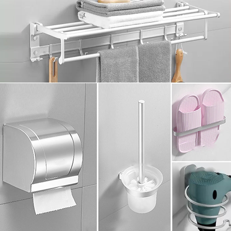 Sandsberg | Modernes Badezimmerzubehör Hardware-Set Weißes Metall Badezimmerzubehör Kit