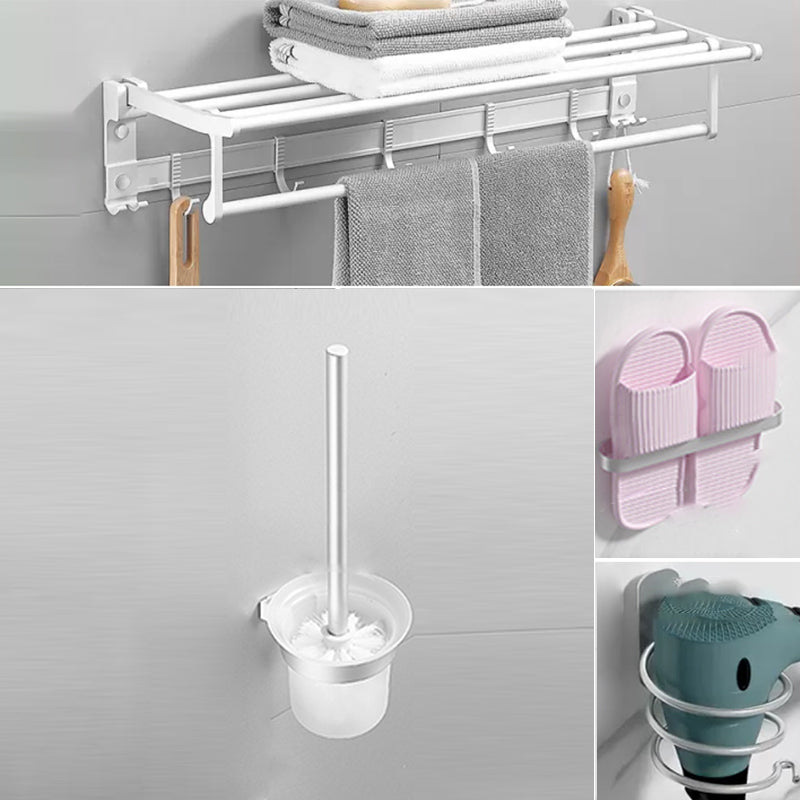 Sandsberg | Modernes Badezimmerzubehör Hardware-Set Weißes Metall Badezimmerzubehör Kit