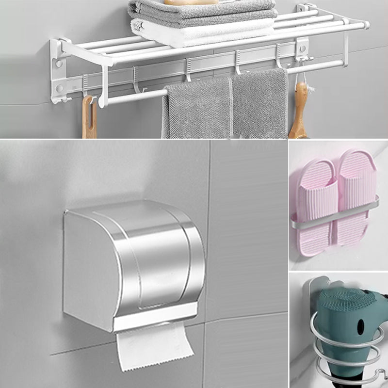 Sandsberg | Modernes Badezimmerzubehör Hardware-Set Weißes Metall Badezimmerzubehör Kit