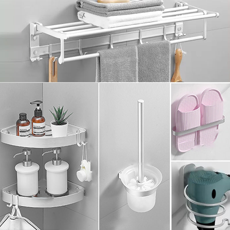Sandsberg | Modernes Badezimmerzubehör Hardware-Set Weißes Metall Badezimmerzubehör Kit