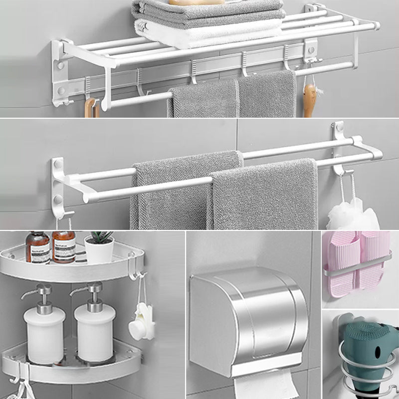 Sandsberg | Modernes Badezimmerzubehör Hardware-Set Weißes Metall Badezimmerzubehör Kit