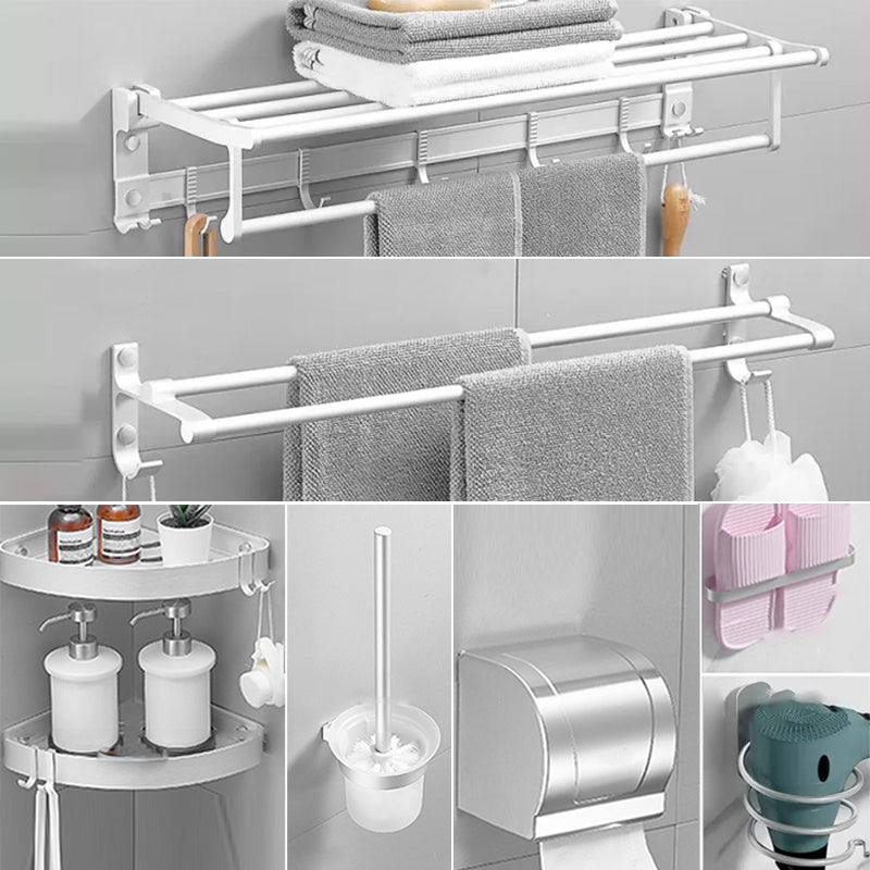 Sandsberg | Modernes Badezimmerzubehör Hardware-Set Weißes Metall Badezimmerzubehör Kit