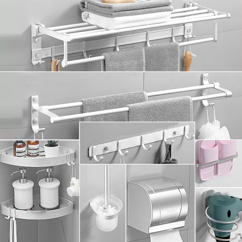 Sandsberg | Modernes Badezimmerzubehör Hardware-Set Weißes Metall Badezimmerzubehör Kit
