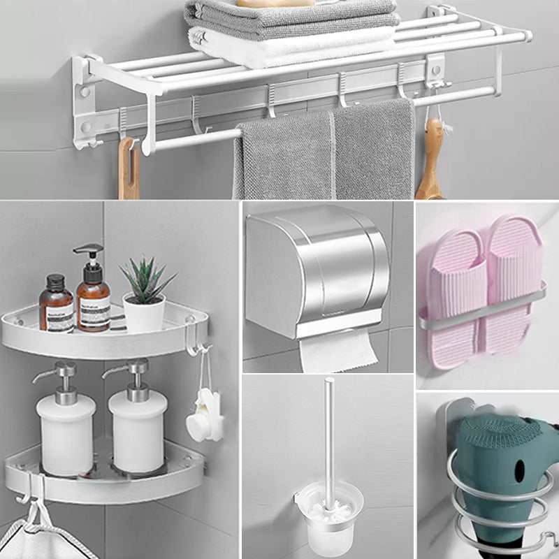 Sandsberg | Modernes Badezimmerzubehör Hardware-Set Weißes Metall Badezimmerzubehör Kit