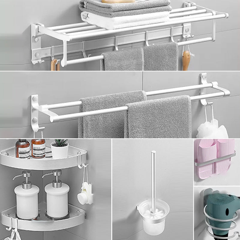 Sandsberg | Modernes Badezimmerzubehör Hardware-Set Weißes Metall Badezimmerzubehör Kit