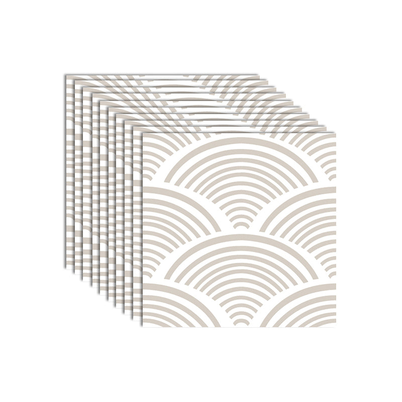 Sandsberg | Modern Mosaic Tile Peel and Stick Tile Pvc Kitchen Backsplash Peel and Stick Wall Tile