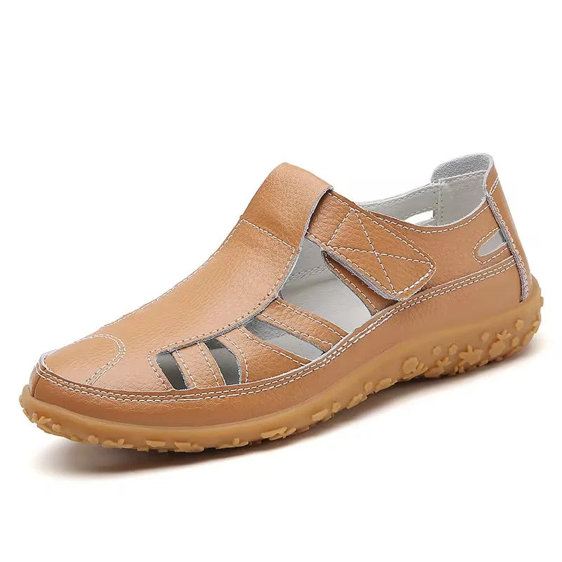 Sandsberg | Orthopädische Retro Sandalen | Rutschfest