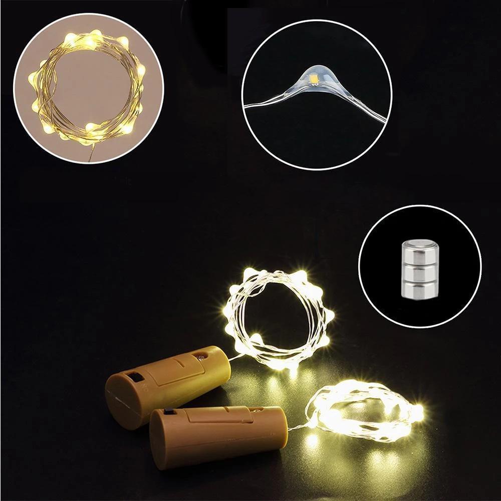 Sandsberg | LED-Flasche Licht Korken Nachtlicht DIY Deko