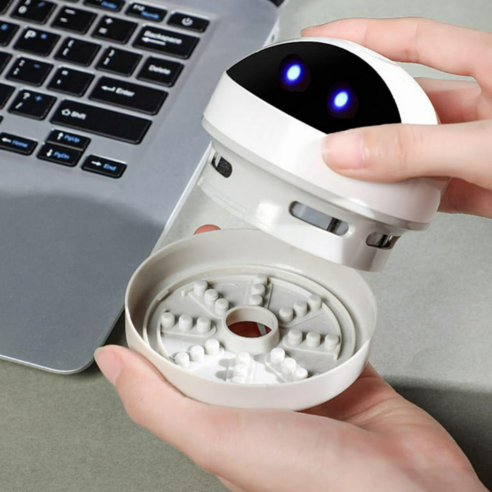 Kompakter USB-Lade-Mini-Schreibtischstaubsauger-Roboter