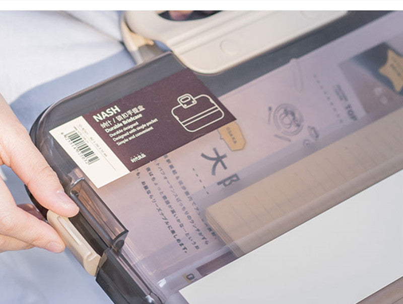 Sandsberg | Große Kapazität Wasserdichte Transparente Aktenbox