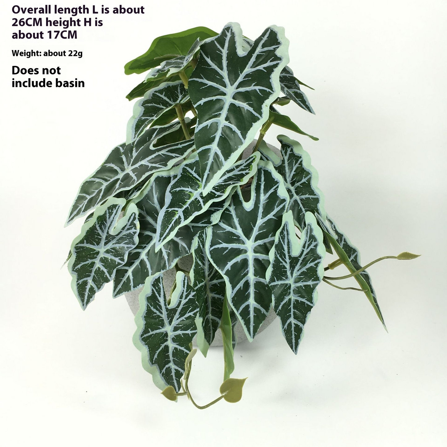 Sandsberg | Künstliche Hängepflanze für natürliche Dekoration im Innen- und Außenbereich