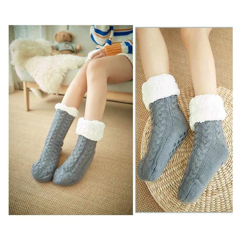 Warm Winter Socken Anti-Rutsch Dick