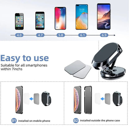 Magnetische Telefonhalterung fürs Auto
