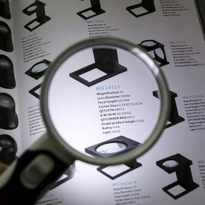Sandsberg | 20X optische Lupe mit LED-Licht