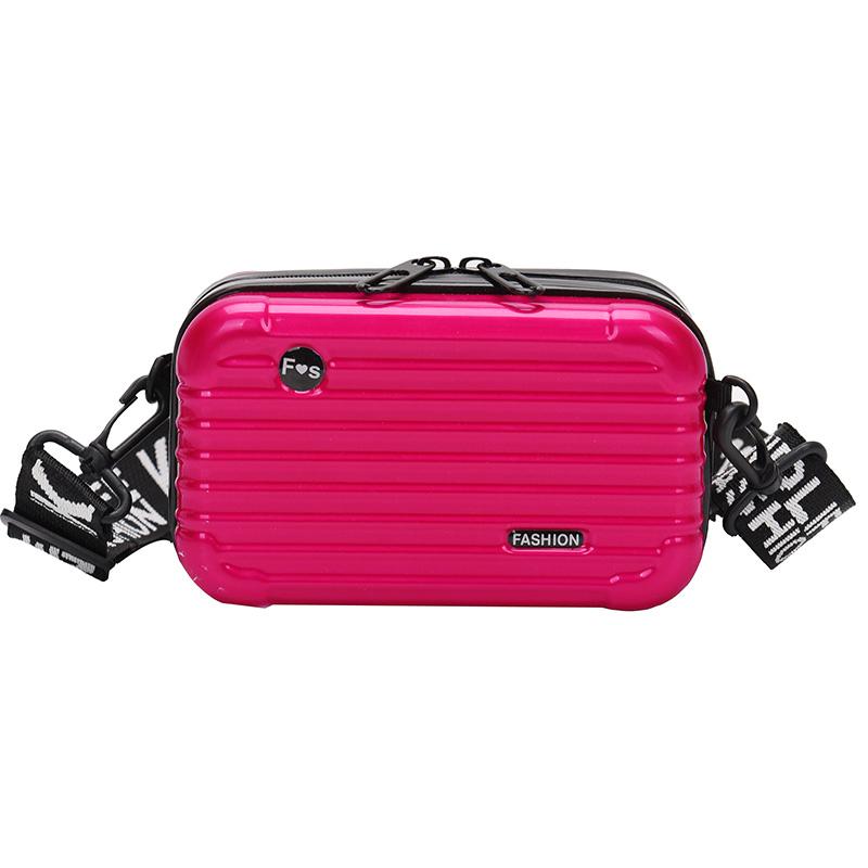 Damen Quadratische Kofferform Handtasche