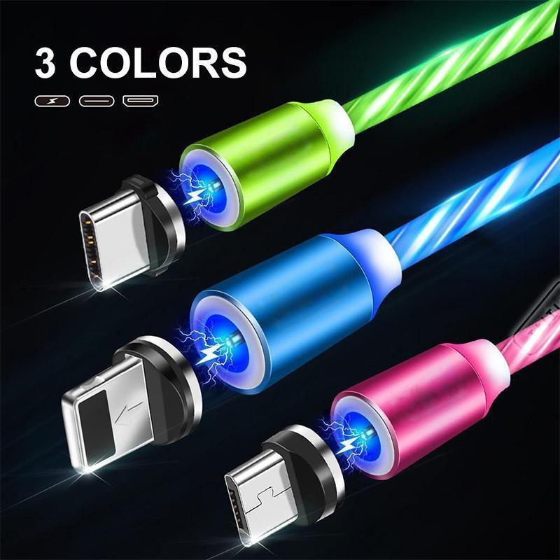 LED Magnetisches 3 in 1 USB Lade Kabel