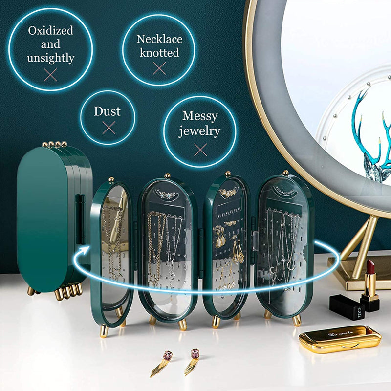 Sandsberg Schmuck-Organizer, Ohrringhalter, Spiegelschmuck