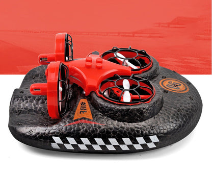 Sandsberg | Wasser, Land & Luft 3-in-1 Deformationsdrohne Hovercraft, wiederaufladbar, einstellbare Geschwindigkeit, Purzelbaum, Das beste Weihnachtsgeschenk für Kinder